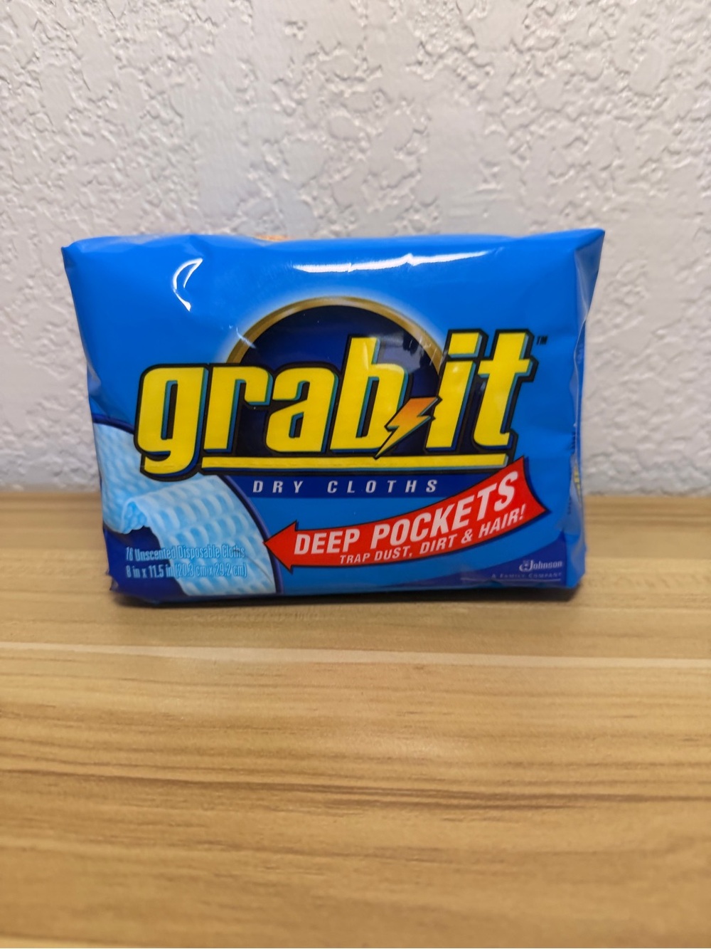 Pledge Grab-It Dry Cloths 16 Disposable Cleaning Discontinued New